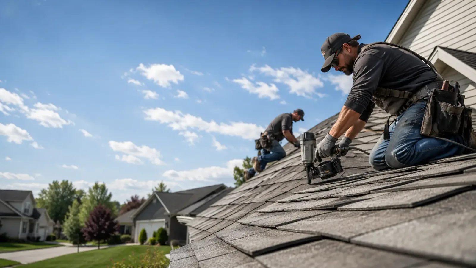 Storm Damage Roof Repair in Wrightstown, NJ near me